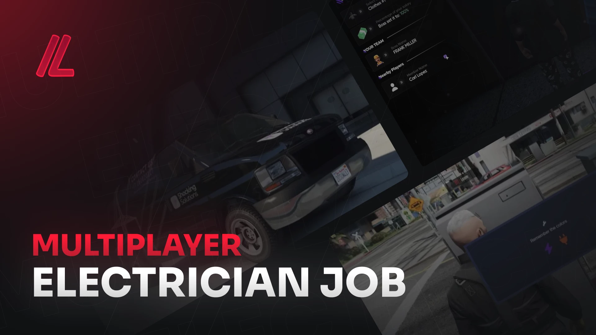 Electrician Multiplayer Job — FiveM script thumbnail