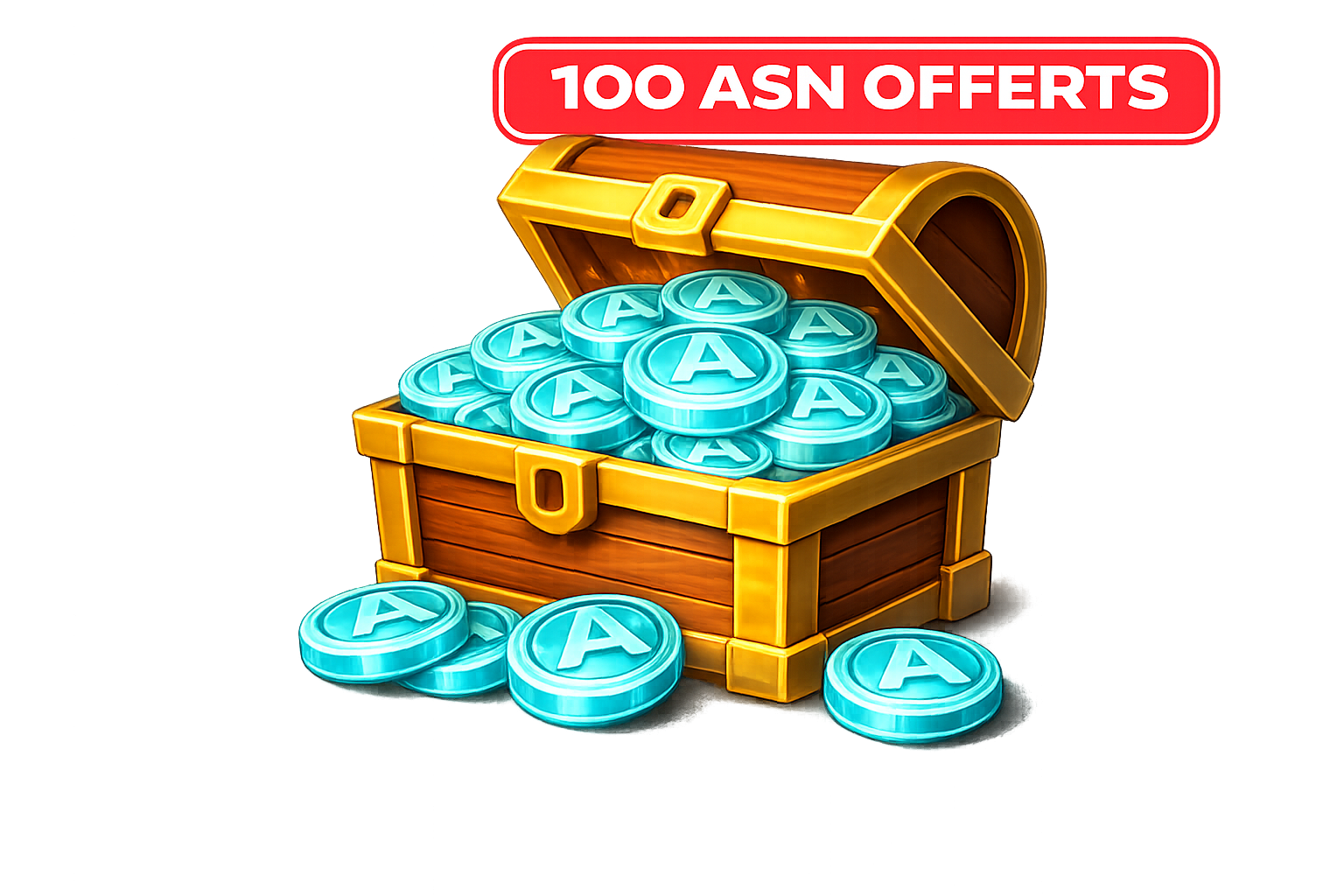 900 + 100x COINS ASN