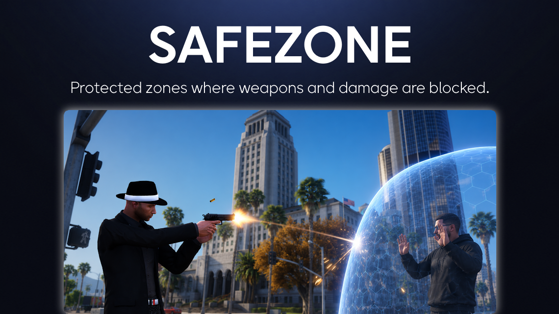 [SafeZone System] esx standalone