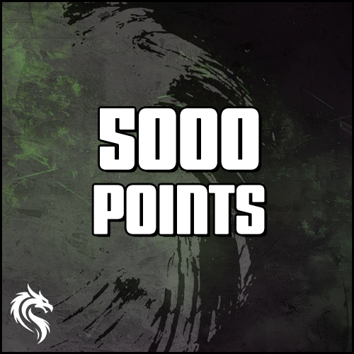 5000 In-Game Points