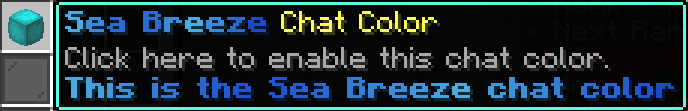 Sea Breeze Chat Color