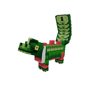 Crimson Dino Cat Skin — cosmetic Cat Skins item on the NovaVoid Cat Civilization Minecraft server