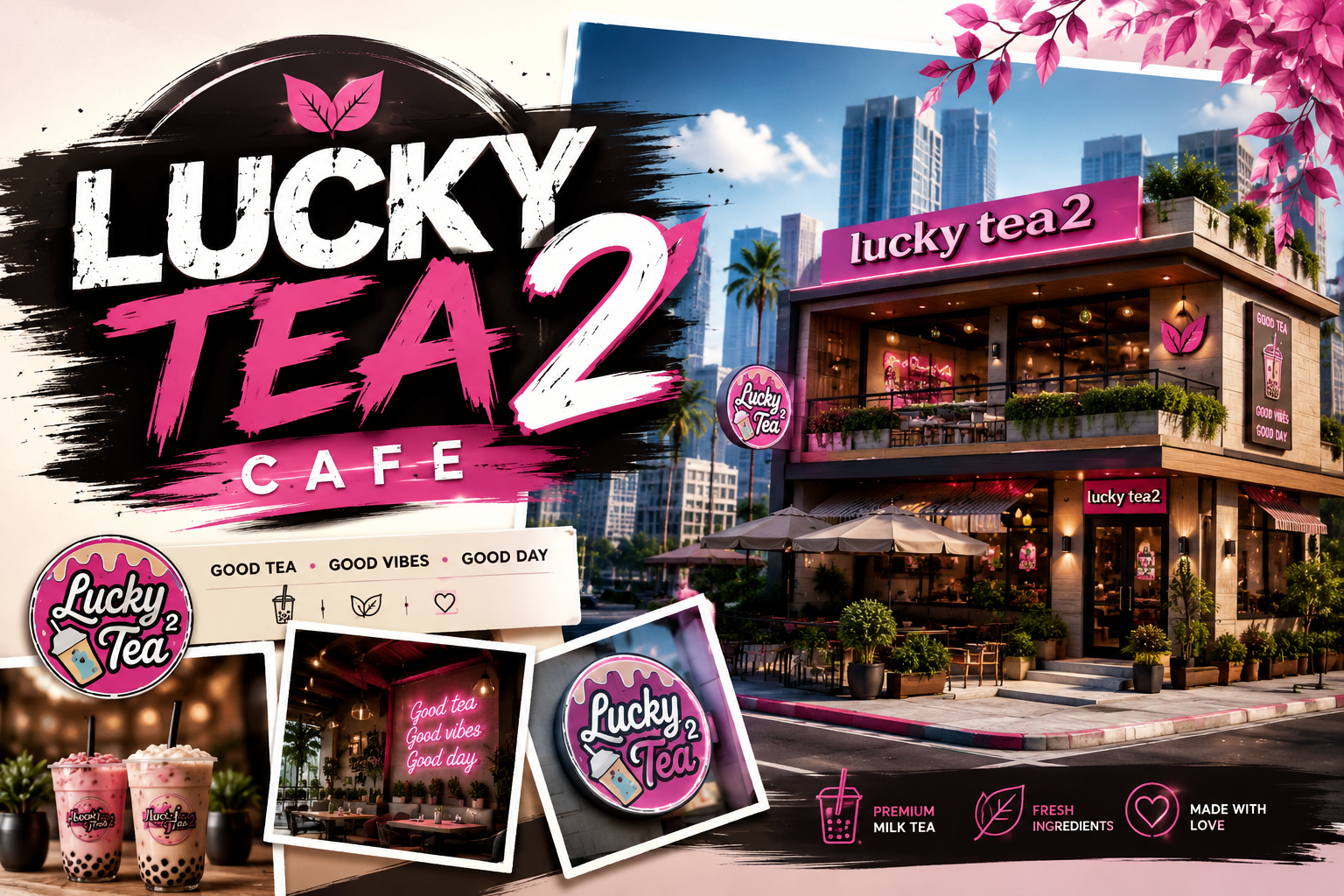 Lucky Tea 2  Cafe