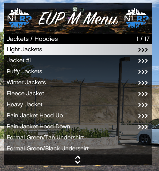 Advanced EUP Menu