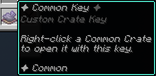 1 Common Crate key