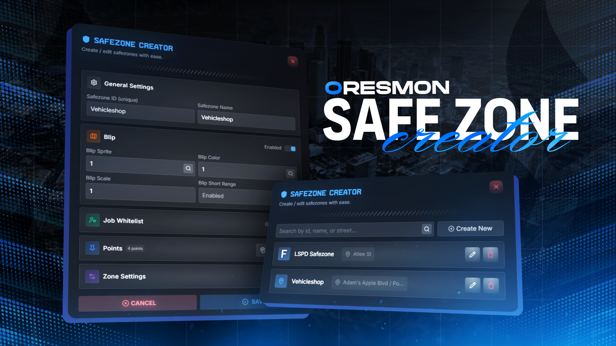 0R-Safezone Creator Open Source | 0res