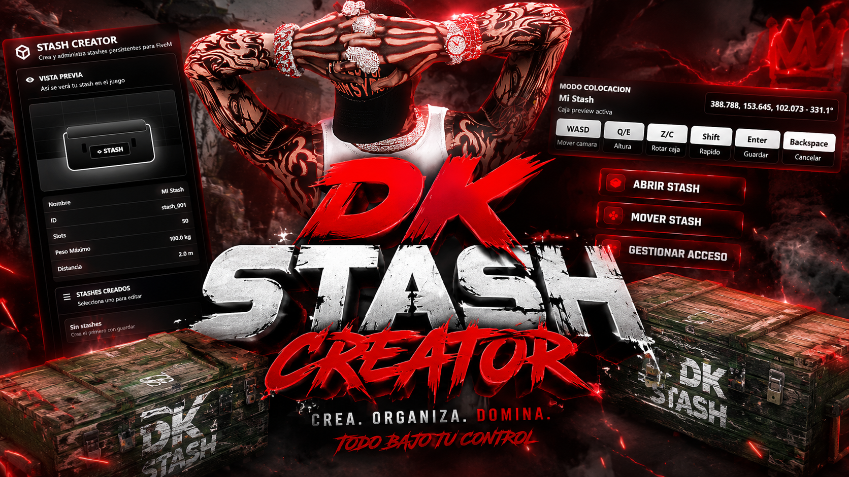 DK STASH CREATOR