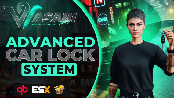 Wasabi Scripts | Advanced Car Lock / Hotwire / Lockpicking [UNLOCKED]