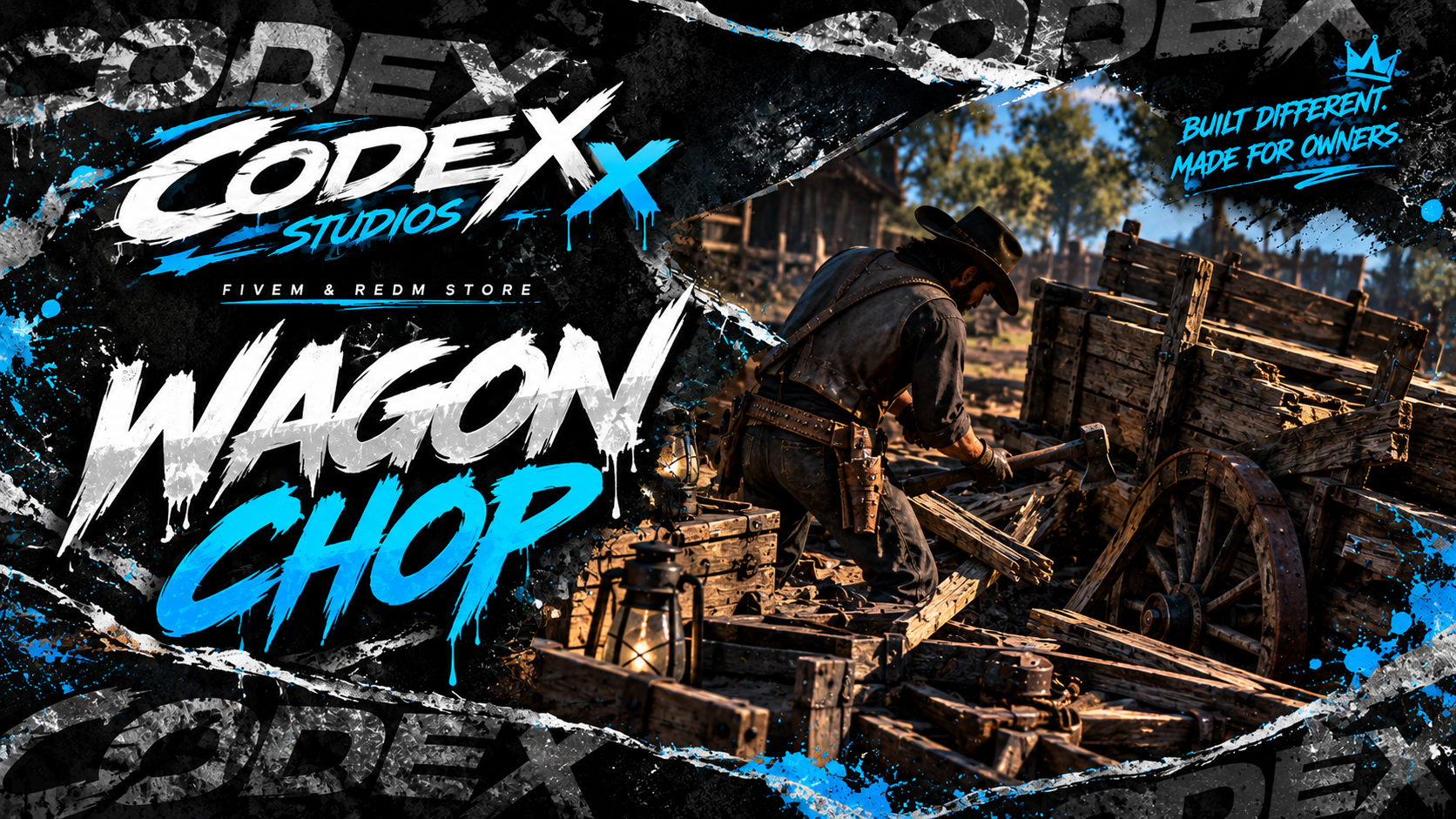 🛞 RedM Wagon Chop Mission