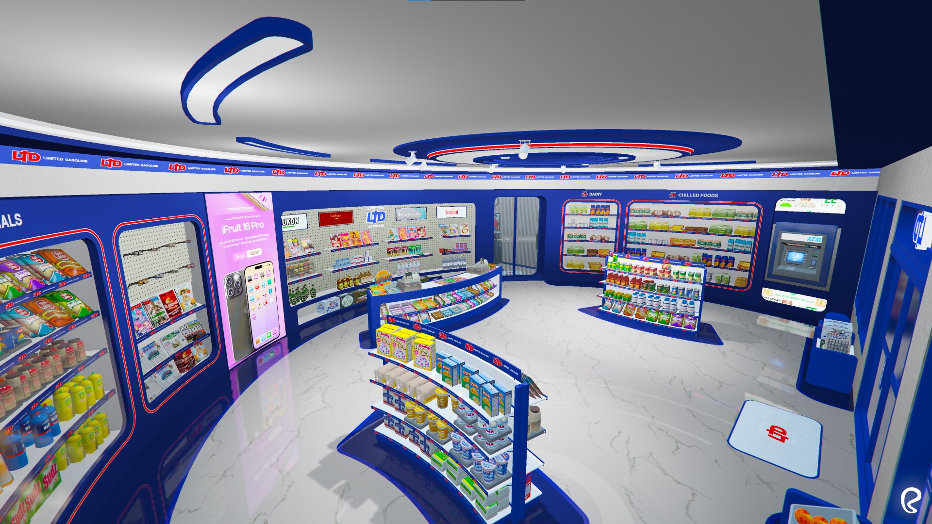 [LTD Gasoline Station] MLO INTERIOR STORE {ESCROW}