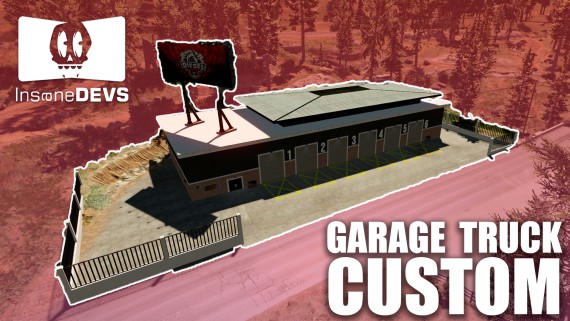 GARAGE  TRUCK CUSTOM  V1  [FiveM MLO - GTA V Interior ]