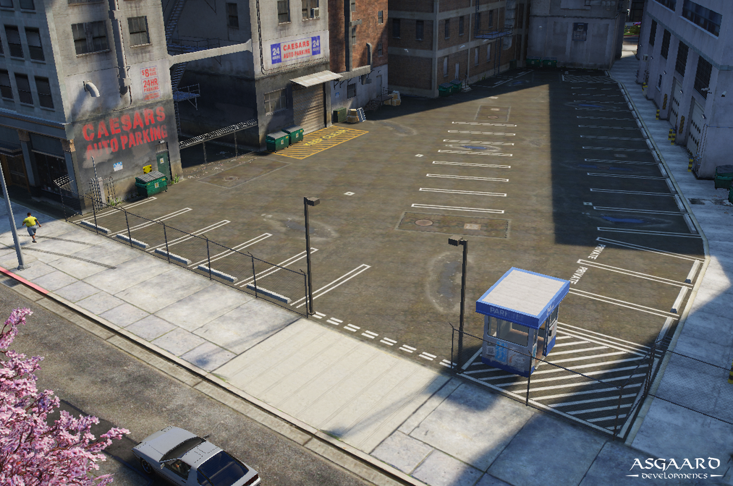 Caesars Auto Parking Lot