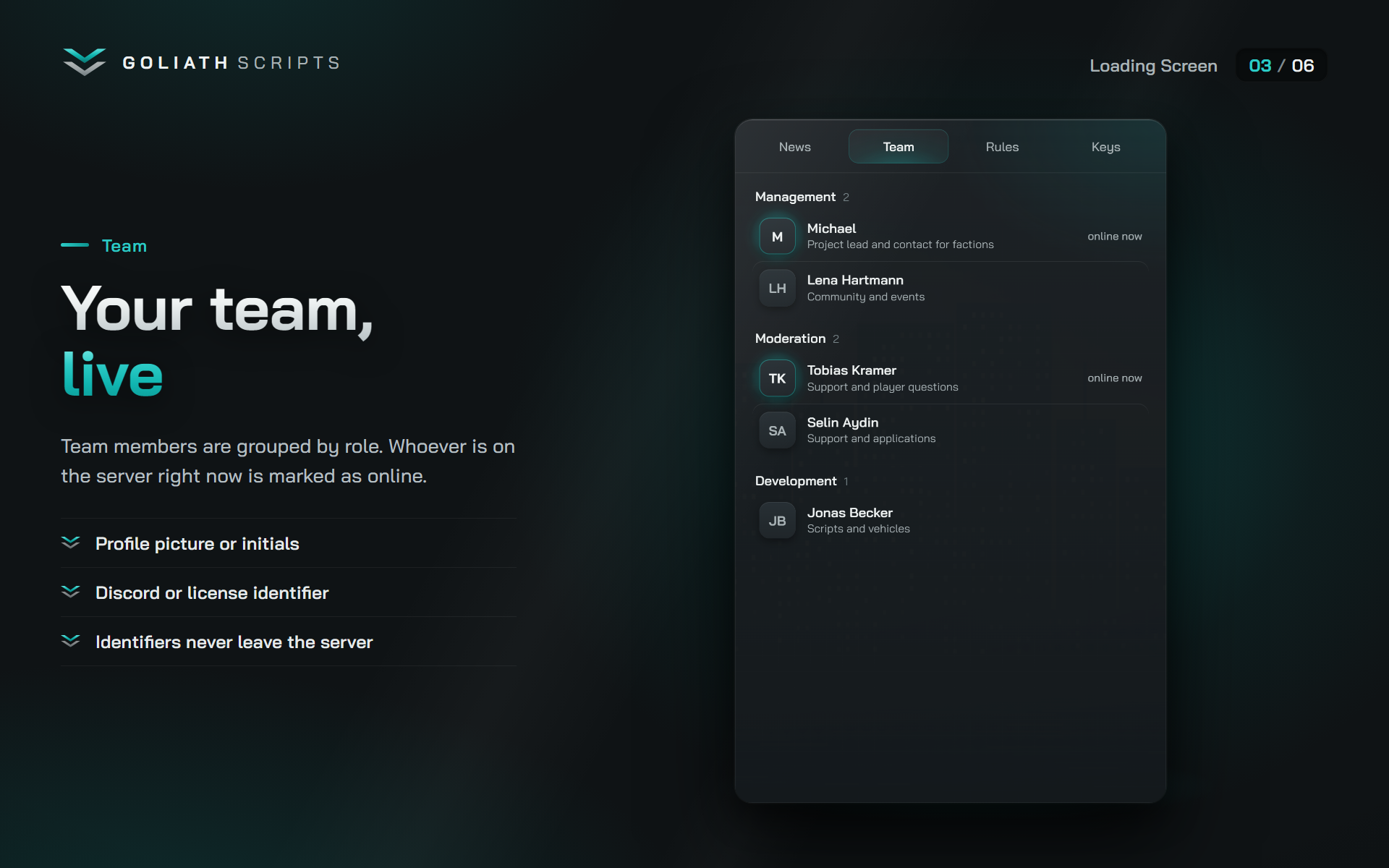 Loading Screen FiveM script, screenshot 3