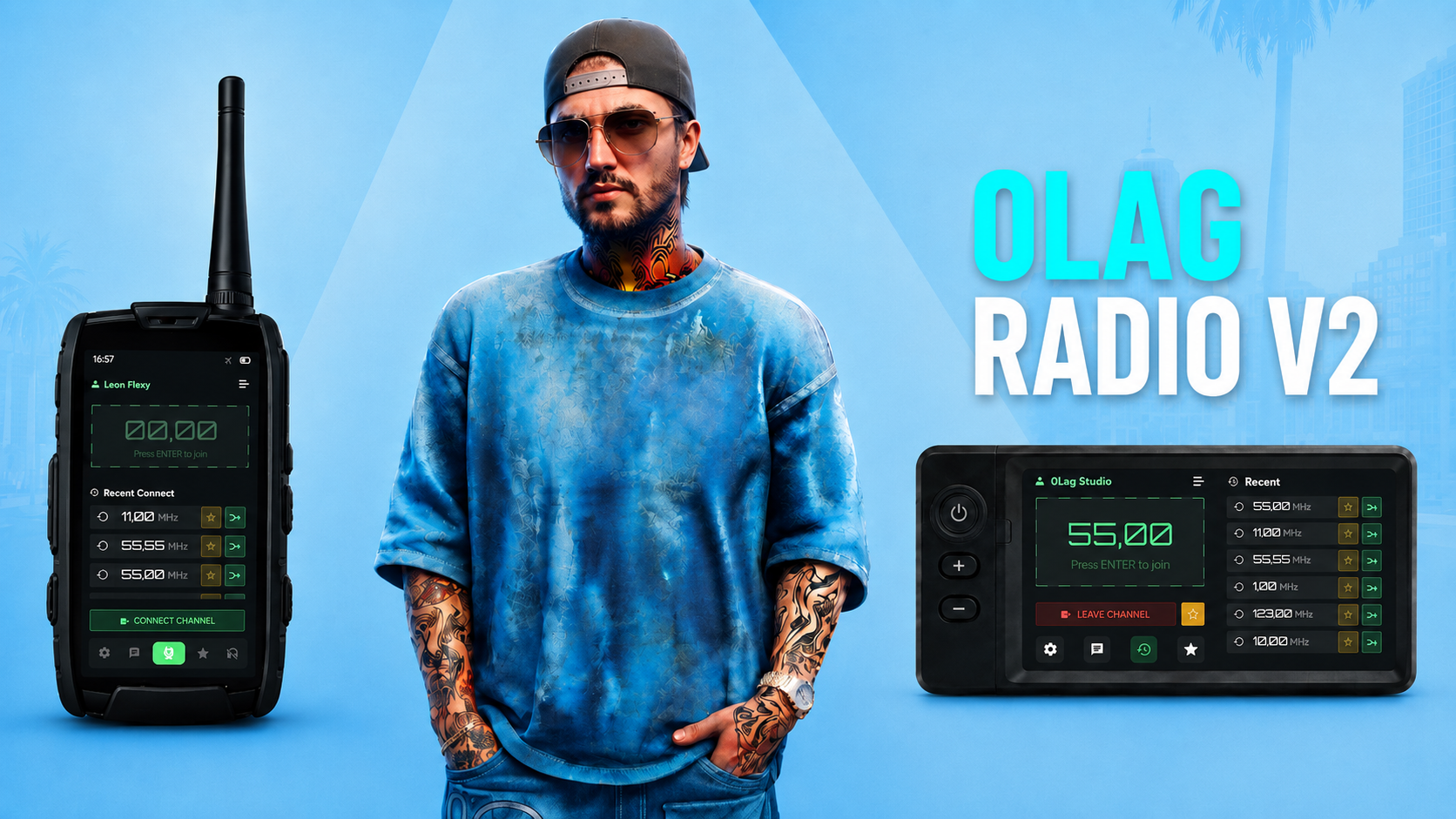 0Lag Radio V2 | [ESX,QB,QBOX]