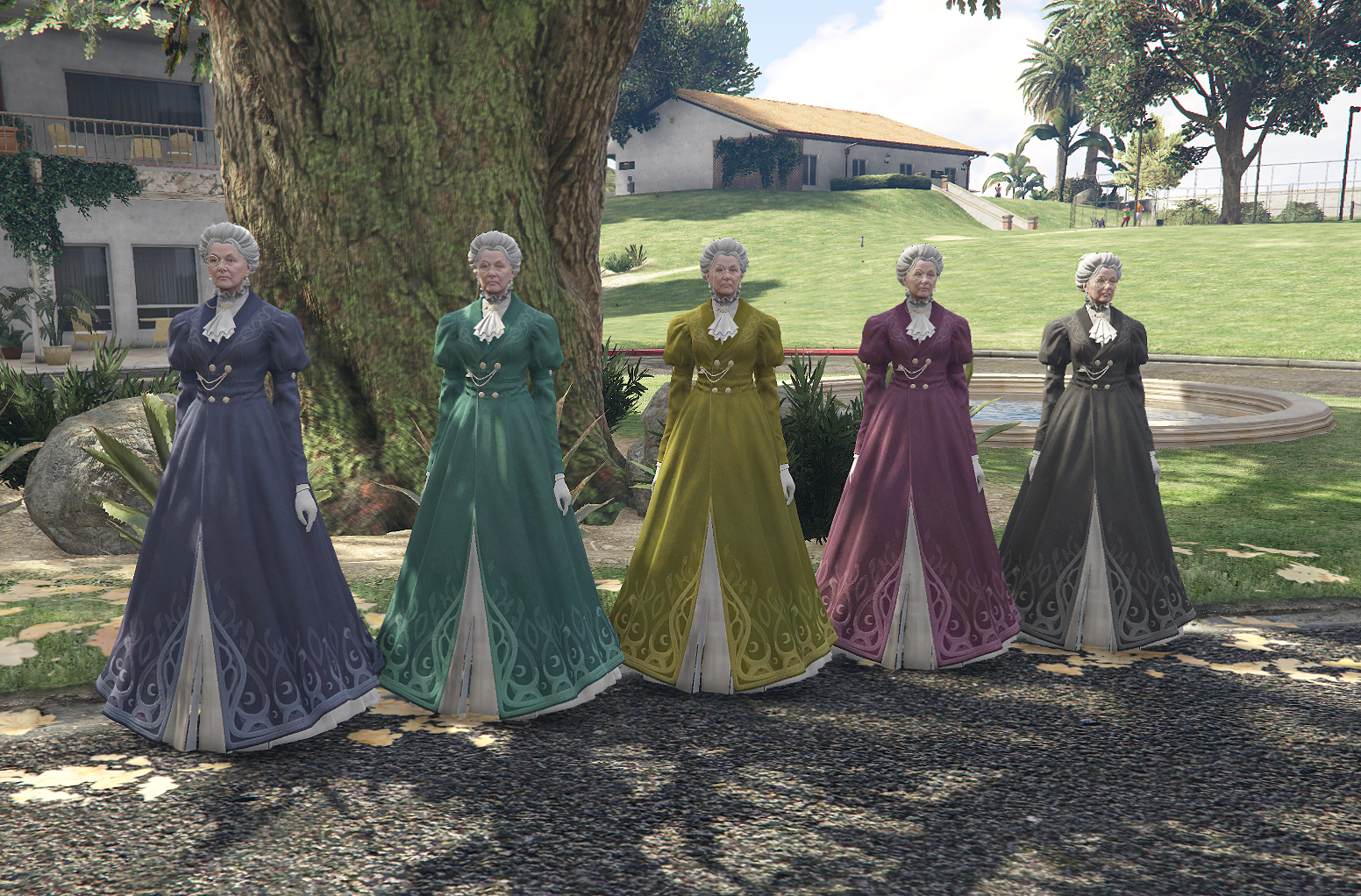 Miss Rose - 5 Color Variations