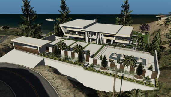 Fivem Luxury Modern Mansion Custom Mlo