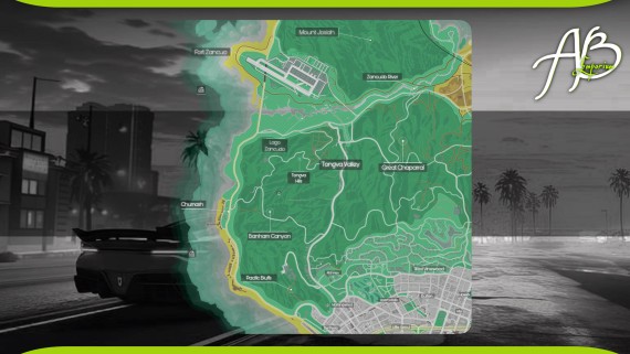 Cyan/White Minimap
