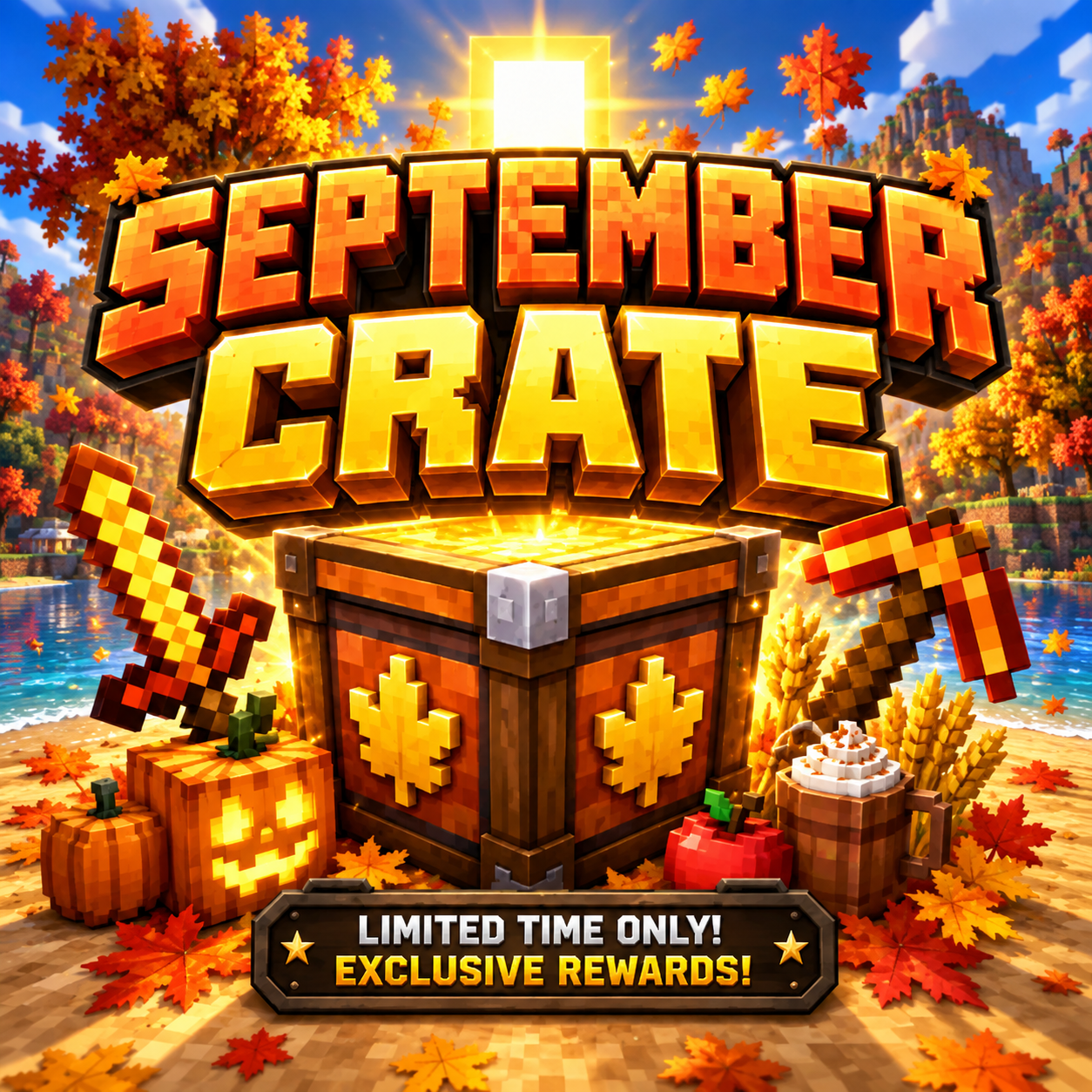 50x SEPTEMBER crate Keys