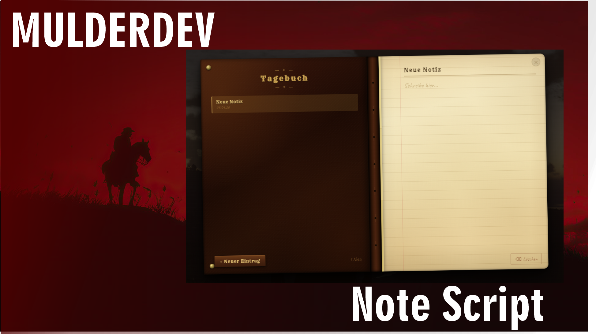 MulderDev Note