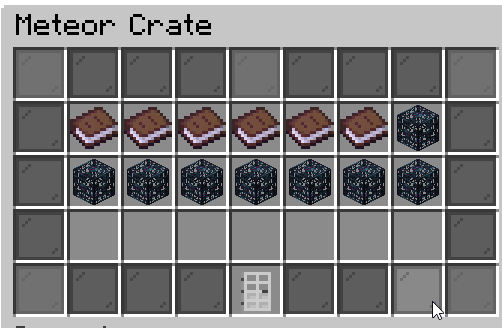 Meteor Crate Key - 1x