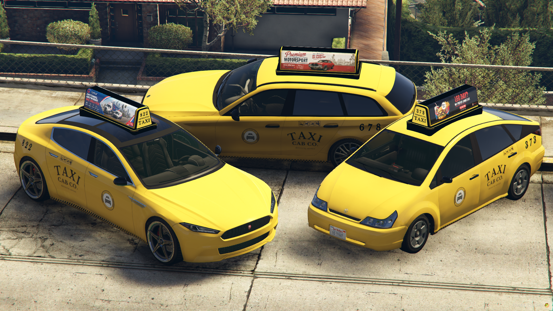 Ansicht 3 - GEIGRO für FiveM: Taxi Pack