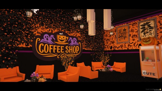Coffee Shop - HALLOWEEN THEMED