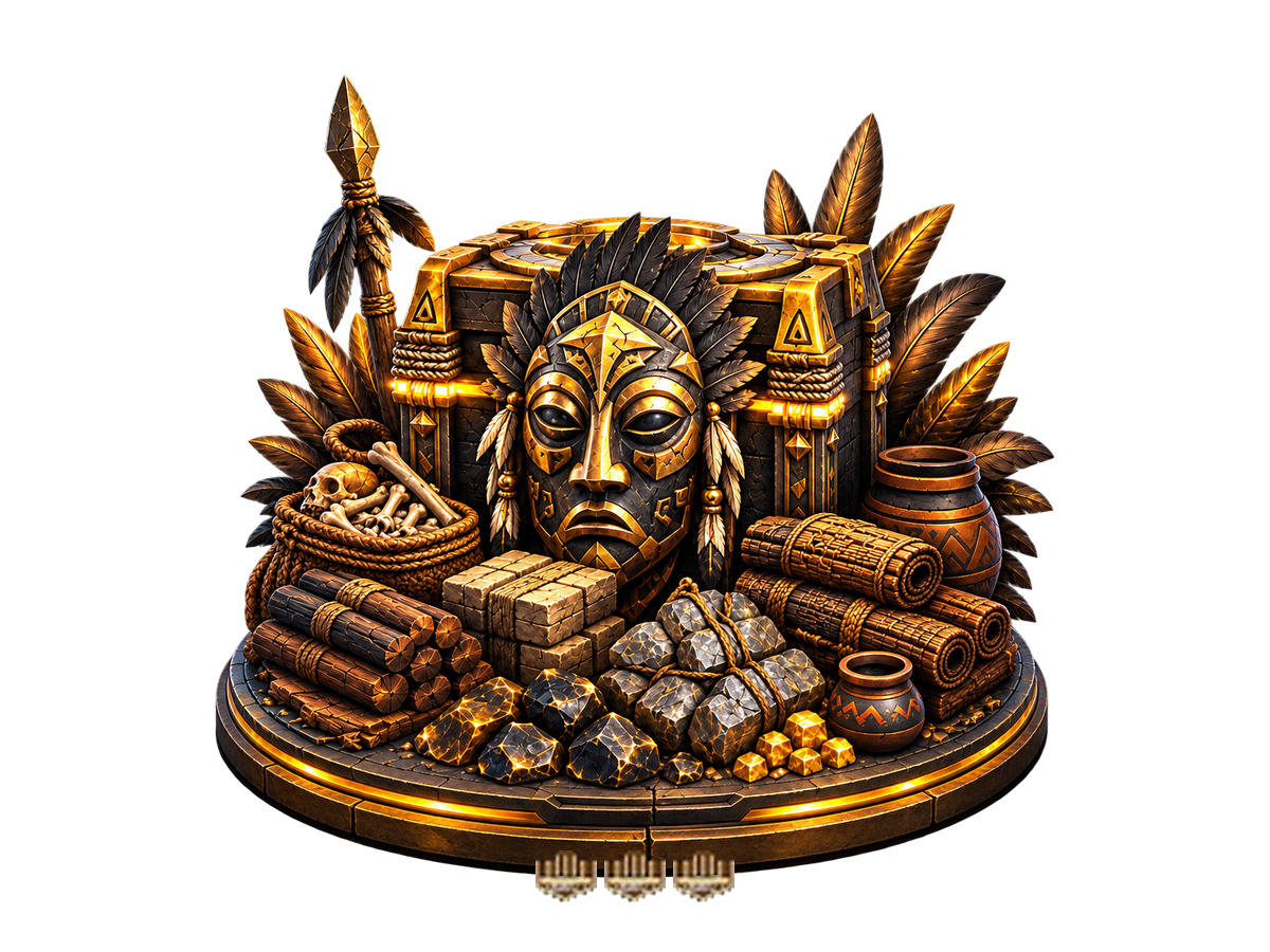 Myth of Empires Large Settlement Material Pack