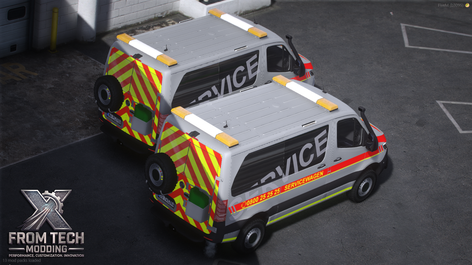FTM Sprintey Servicefahrzeug LVV B1