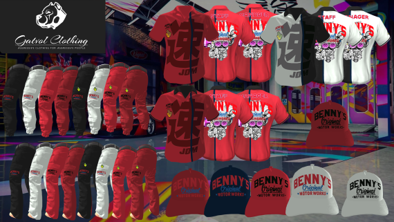Benny JDM 4 (Male + Female)