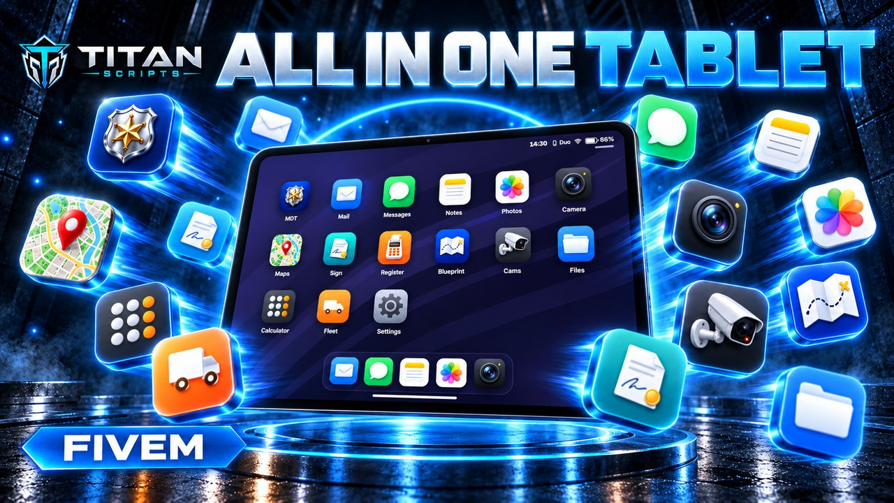 TITAN Tablet — All-in-One