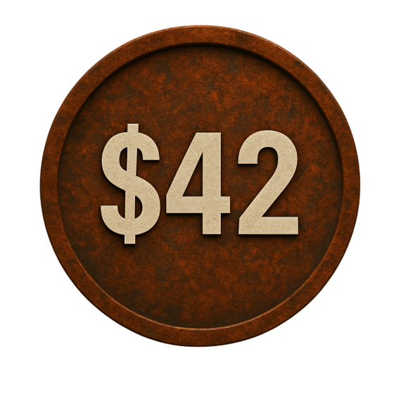 42 $ Income Rate - 30 Days