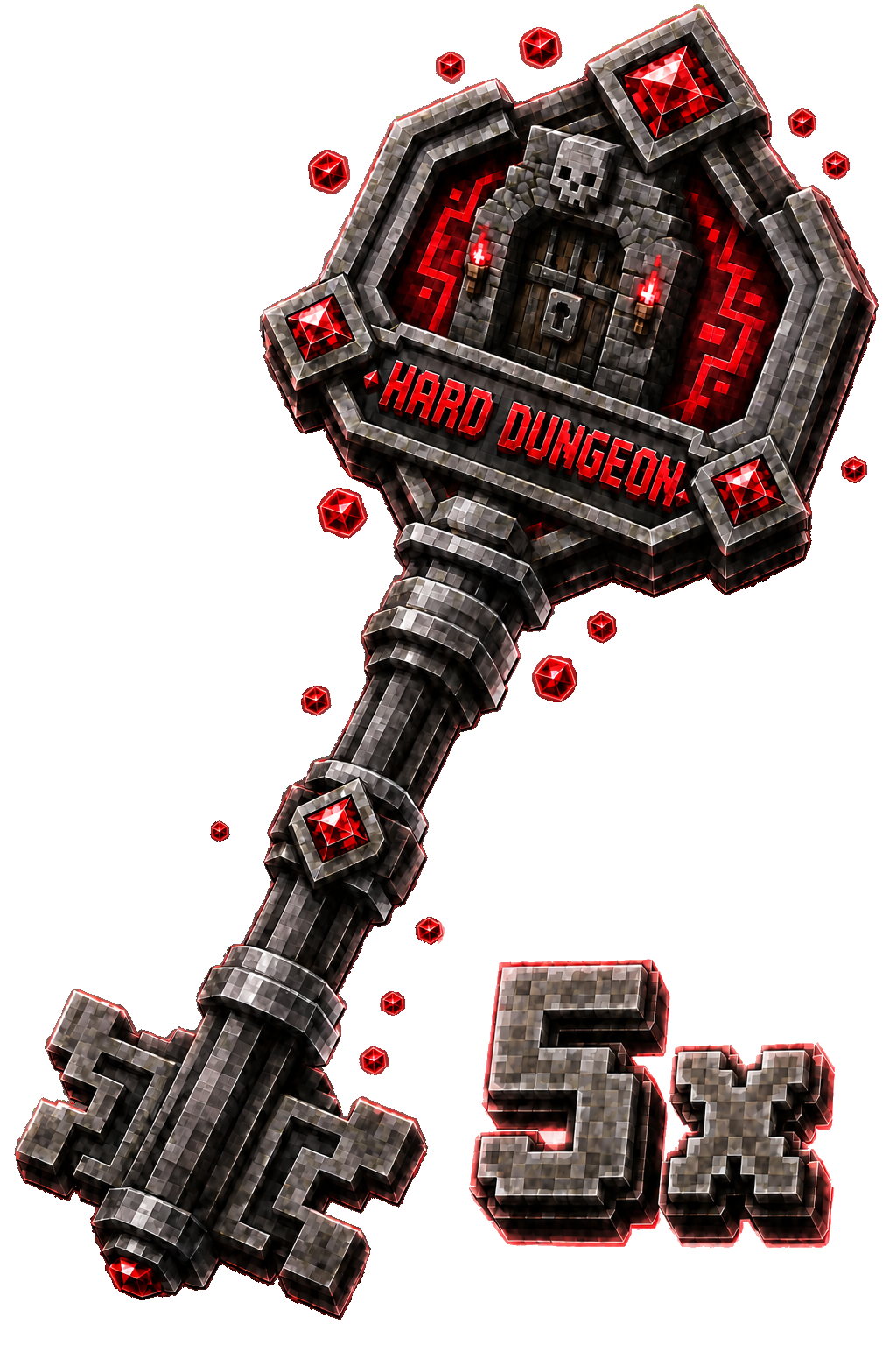 5x Random Hard Dungeon Keys