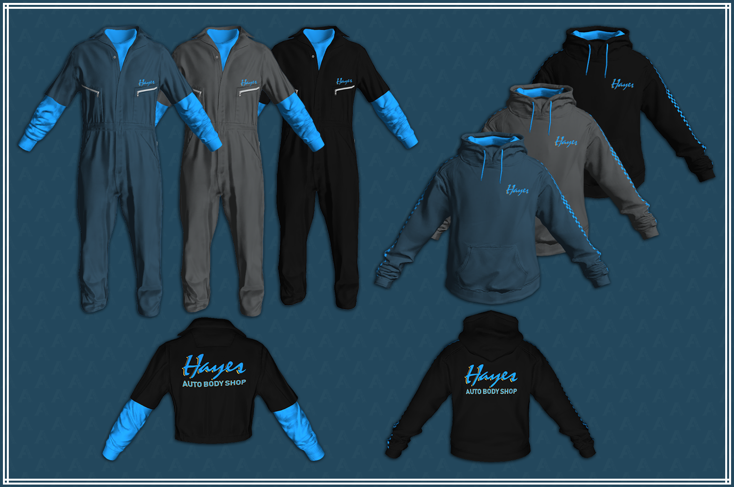 Hayes Autos Mechanic Clothing