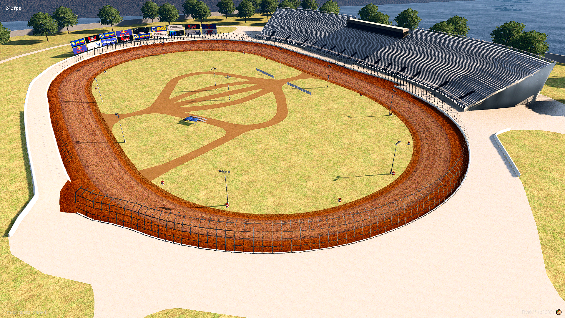 Dirt Track at Charlotte (Racing Island)