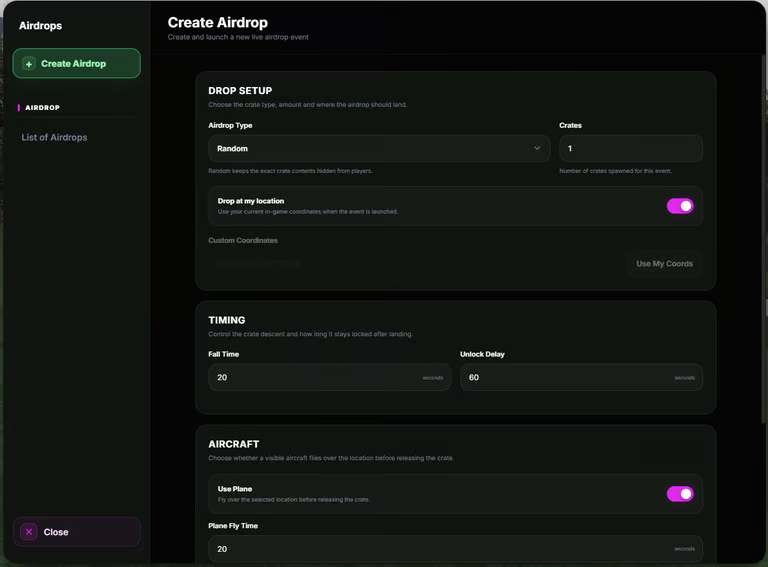 Airdrop