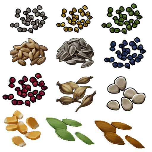 Seed package (all seeds in the game)