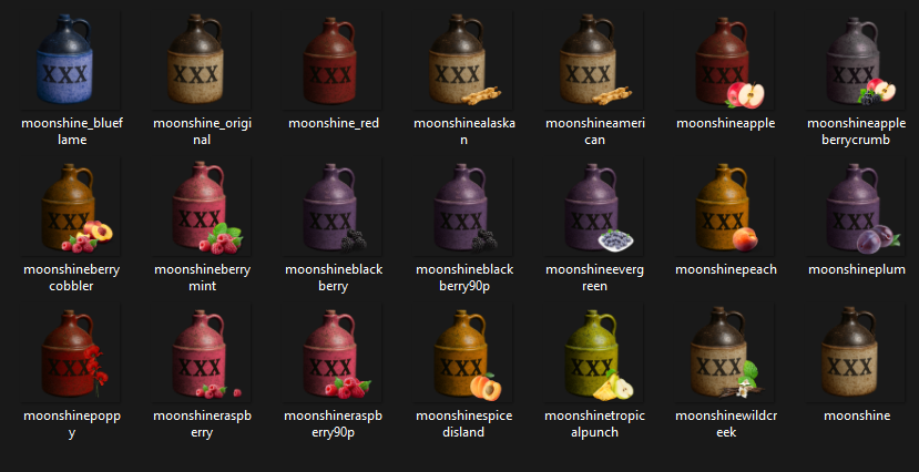 Moonsine Jugs