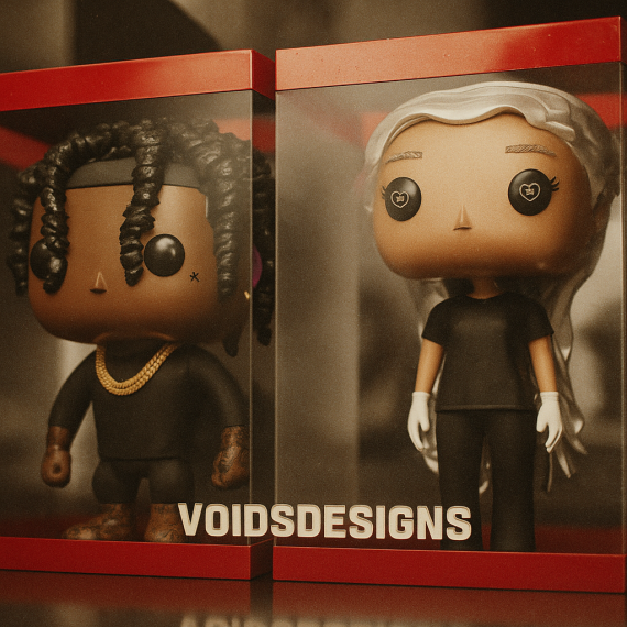 VoidsDesigns · Custom male and female fivem ped funko style