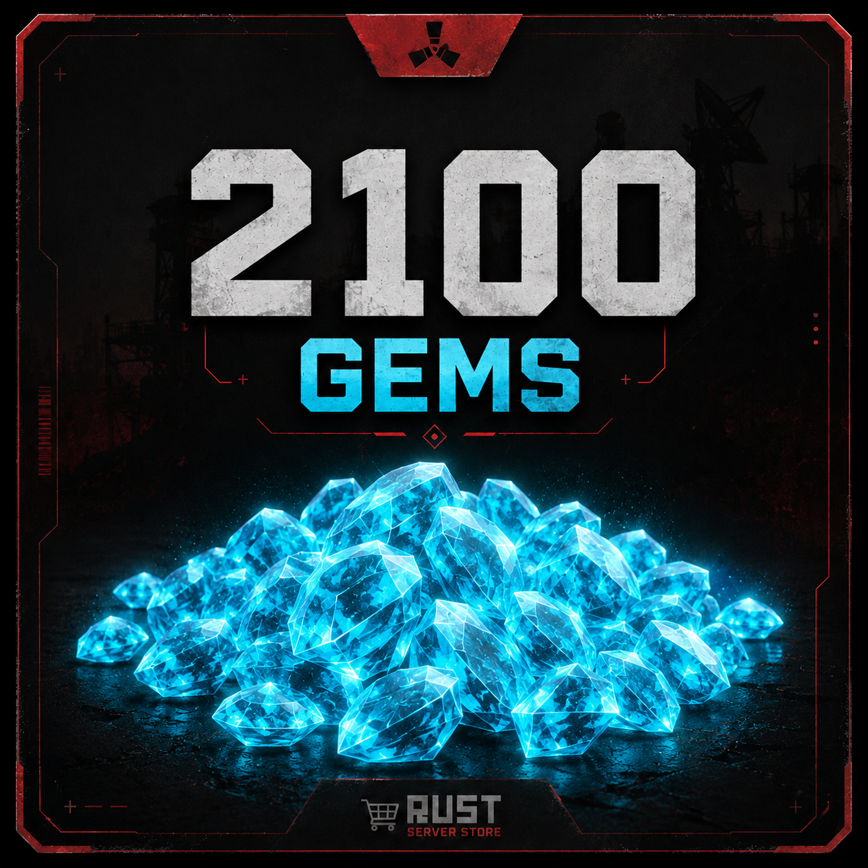 2,100 Gems