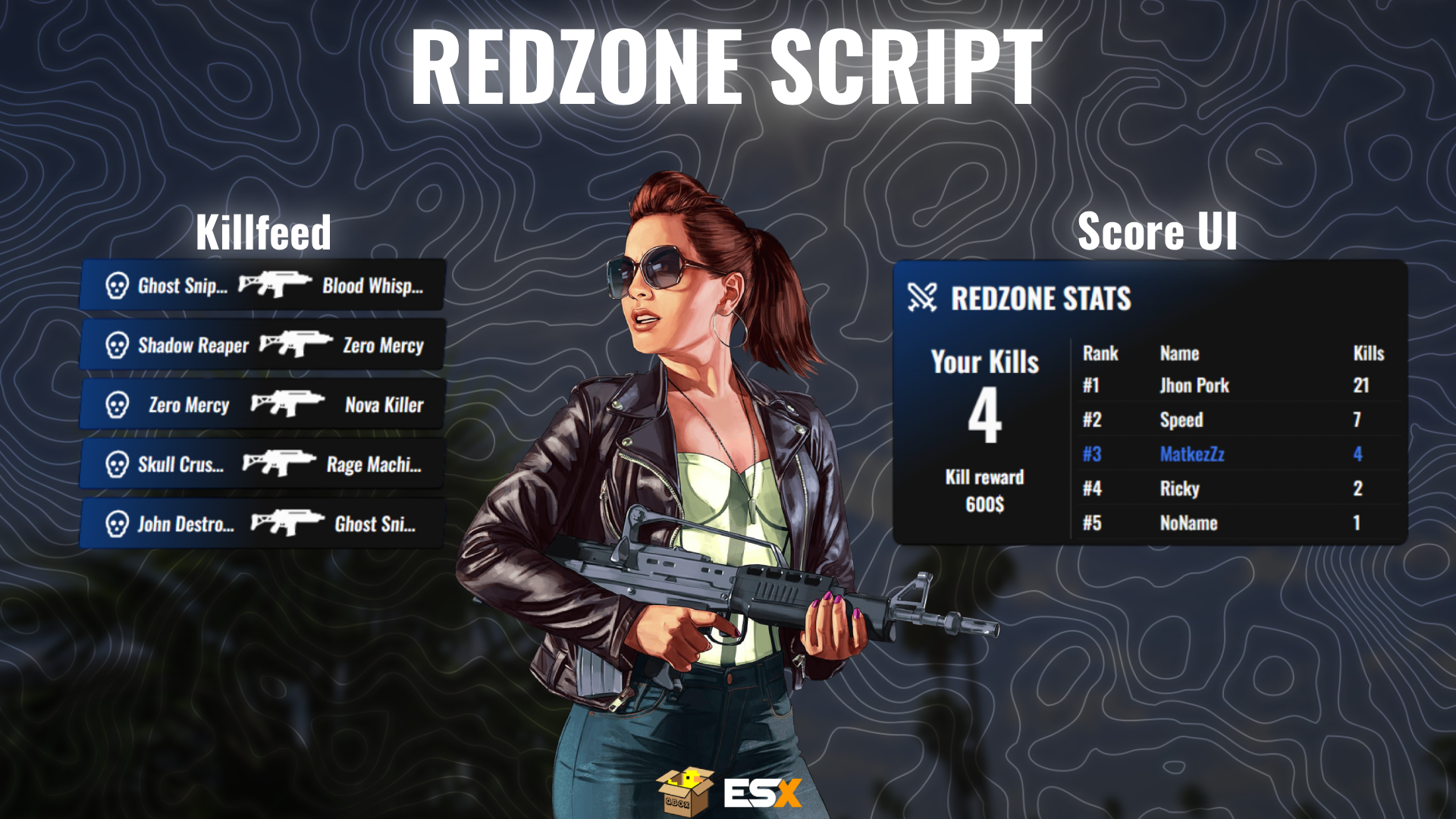 [QBOX/ESX] Redzone Script