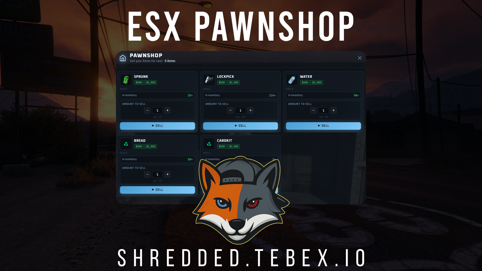 UI PawnShop [ESCROW]