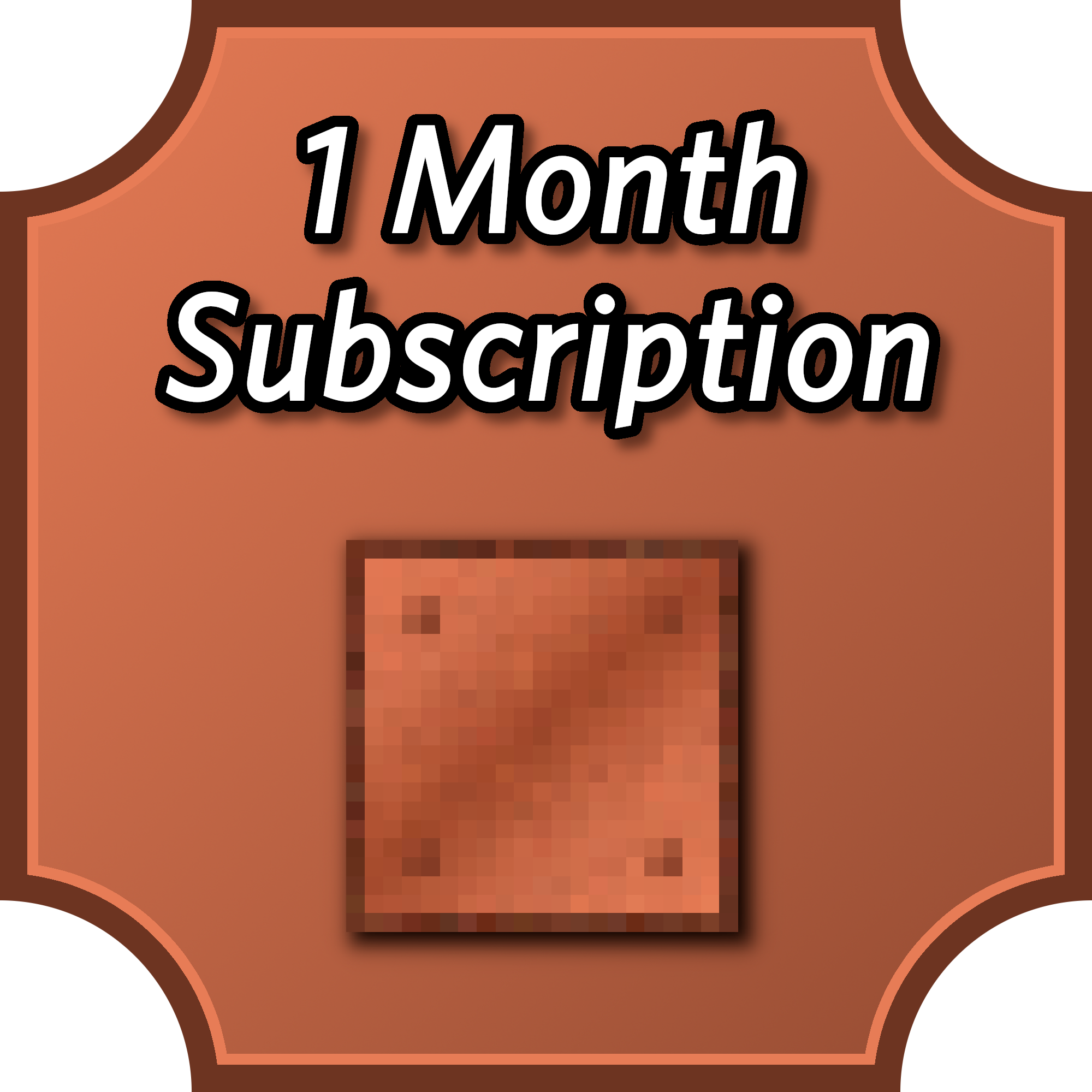 1 Month Server Subscription