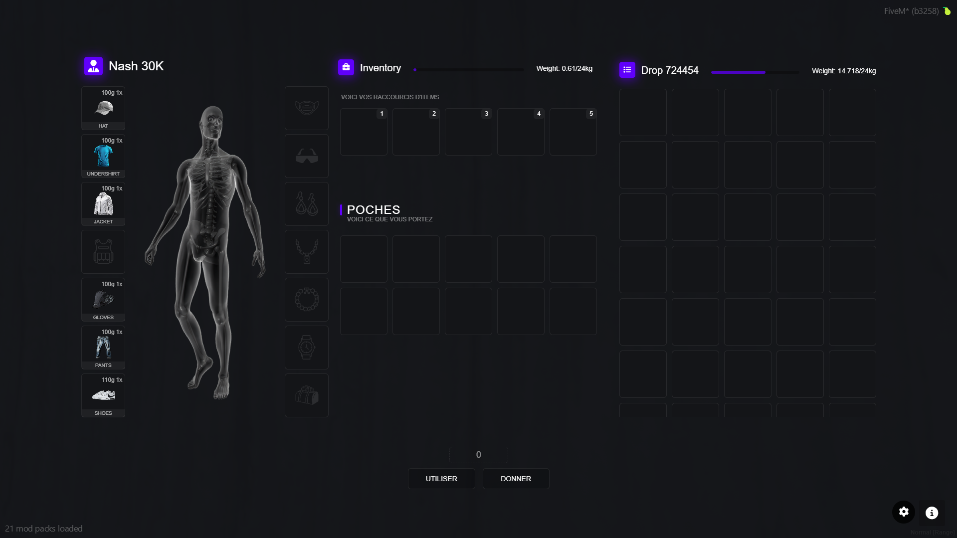 FiveM Ox Inventory Rework