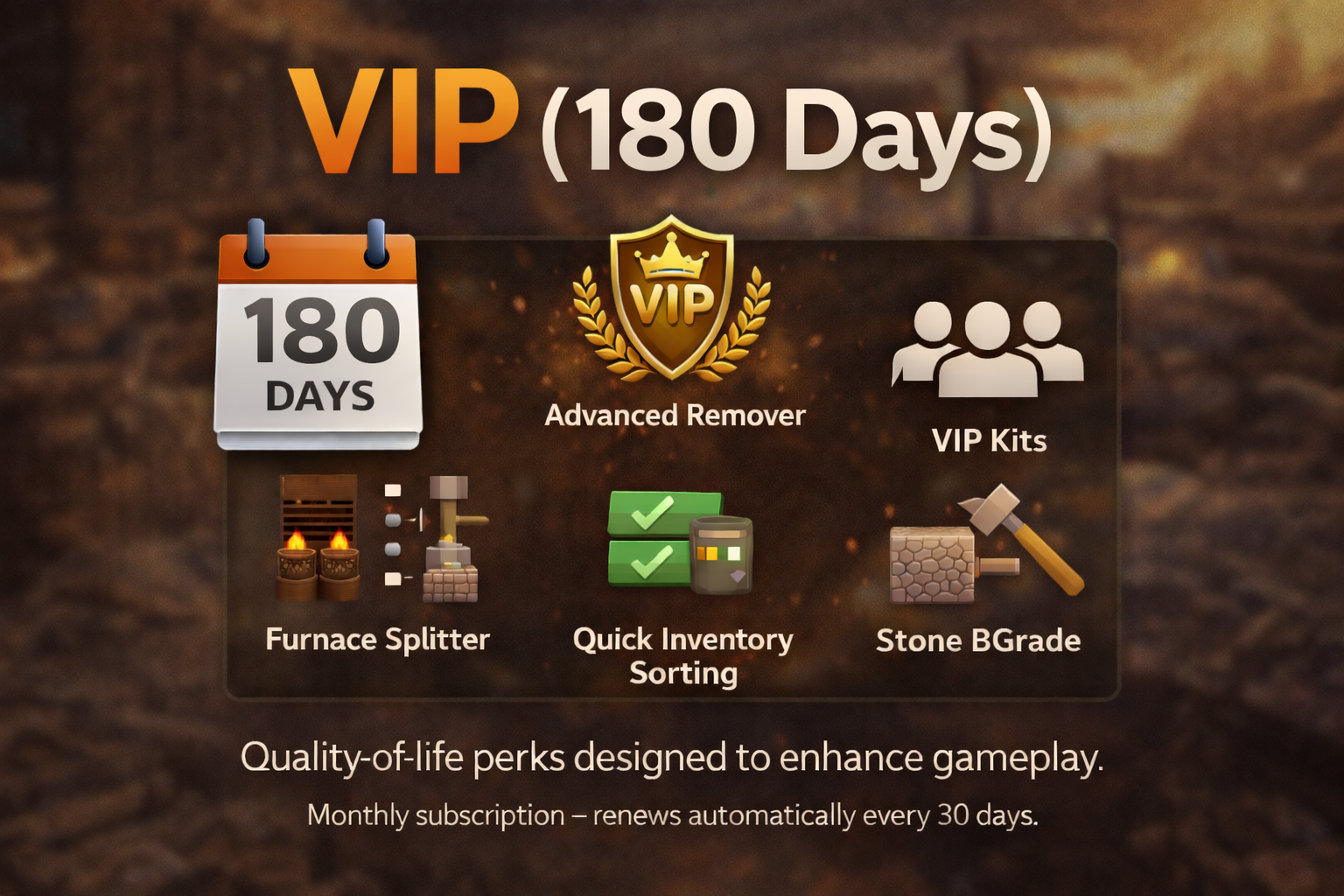 VIP (180 Days)