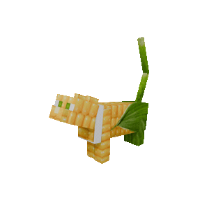 Corn Cat Skin — cosmetic Cat Skins item on the NovaVoid Cat Civilization Minecraft server