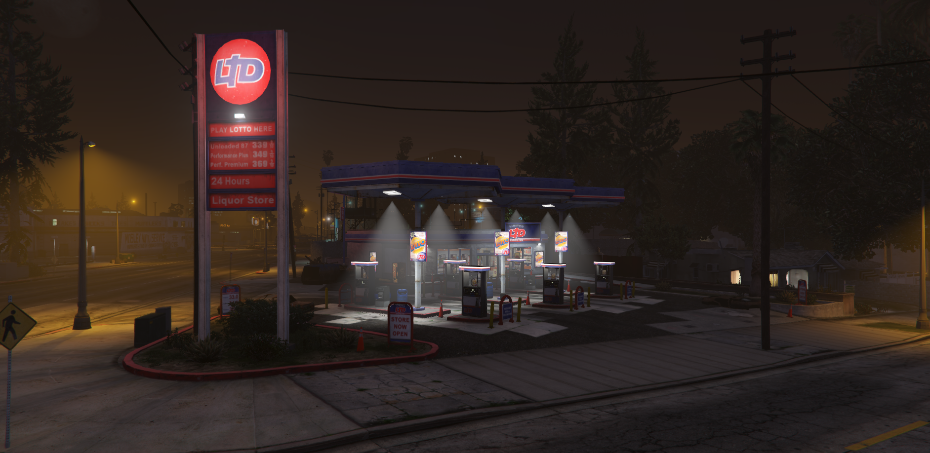 LTD Gas Station + Coffee + Car Wash Business + Buy/sell store included - Grove St