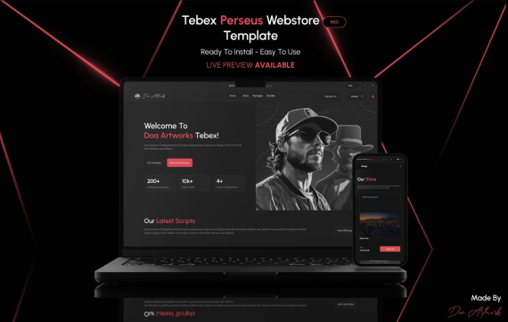 Perseus Webstore I Red