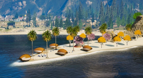 Love Bungalows – Romantic Beachfront Resort Map for FiveM 🌴💖