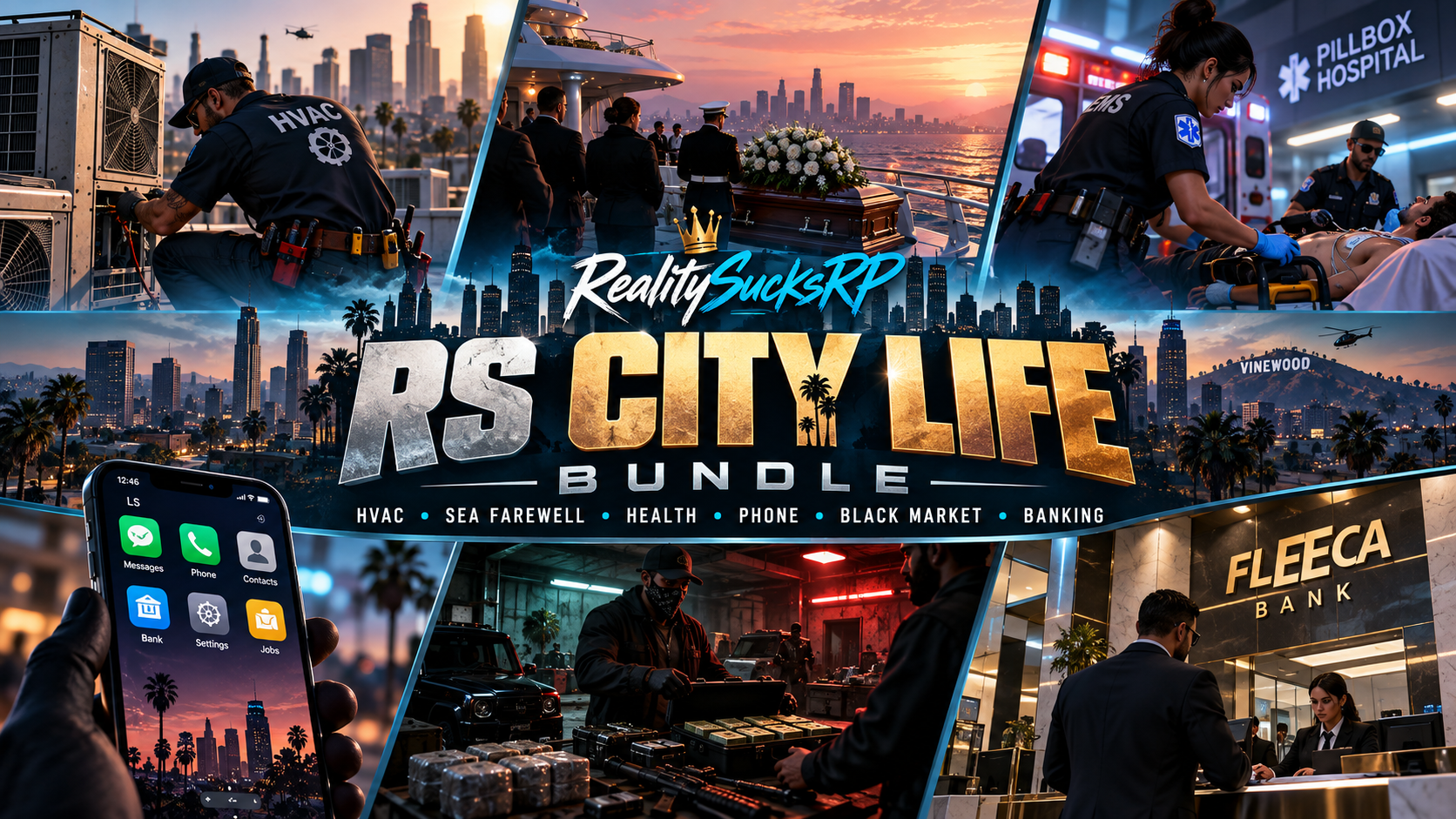 RS City Life Bundle — 6 Resources - OPEN