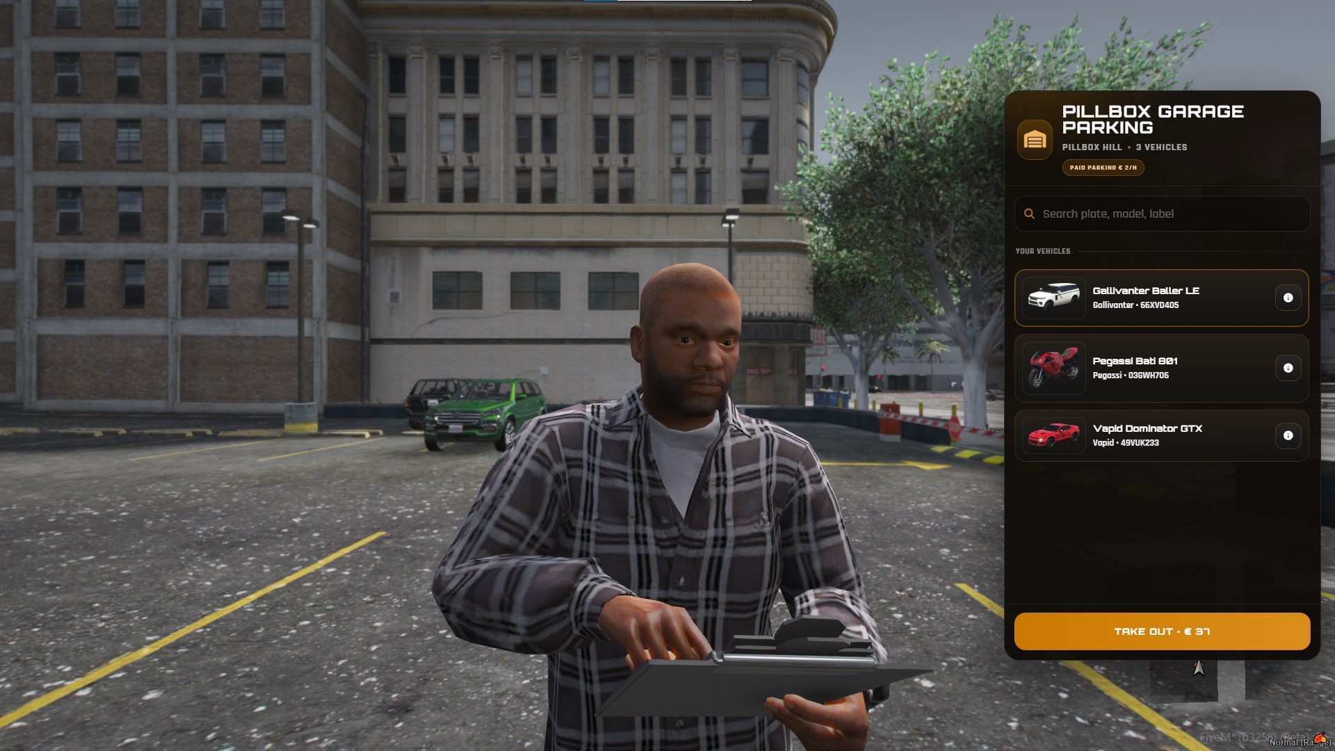 Garage & Persistent Vehicles